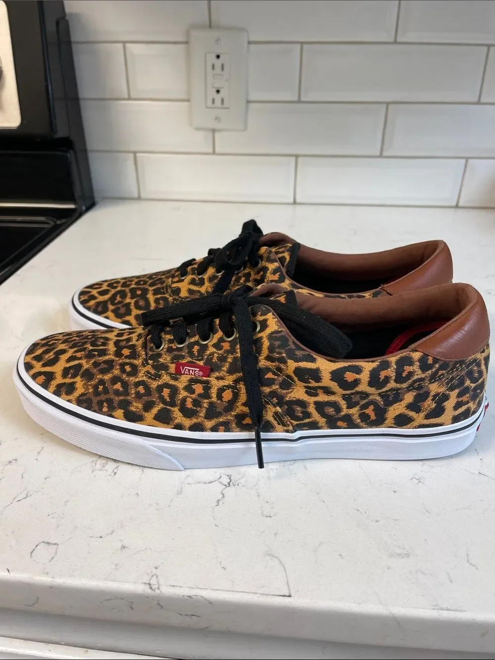 Vans Era 59 'Leopard' VN-0UC60K5 Men’s Size 12 Worn 4-5 Times